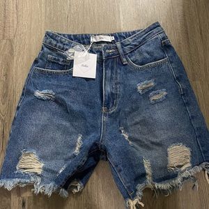 adika denim shorts
